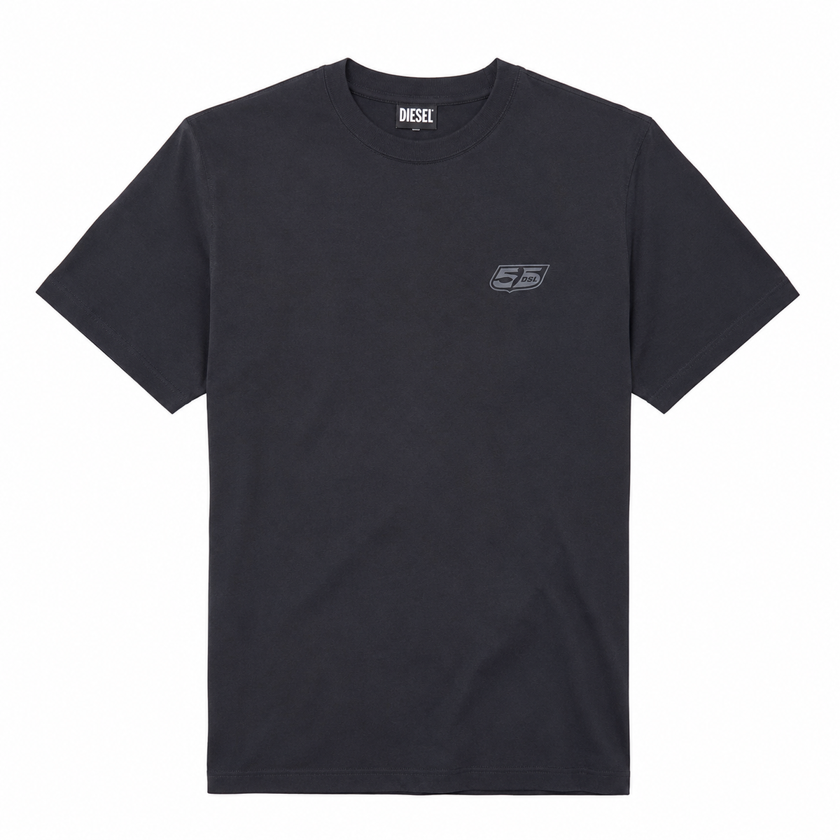 Diesel 5 DSL Logo T-Shirt – Negro