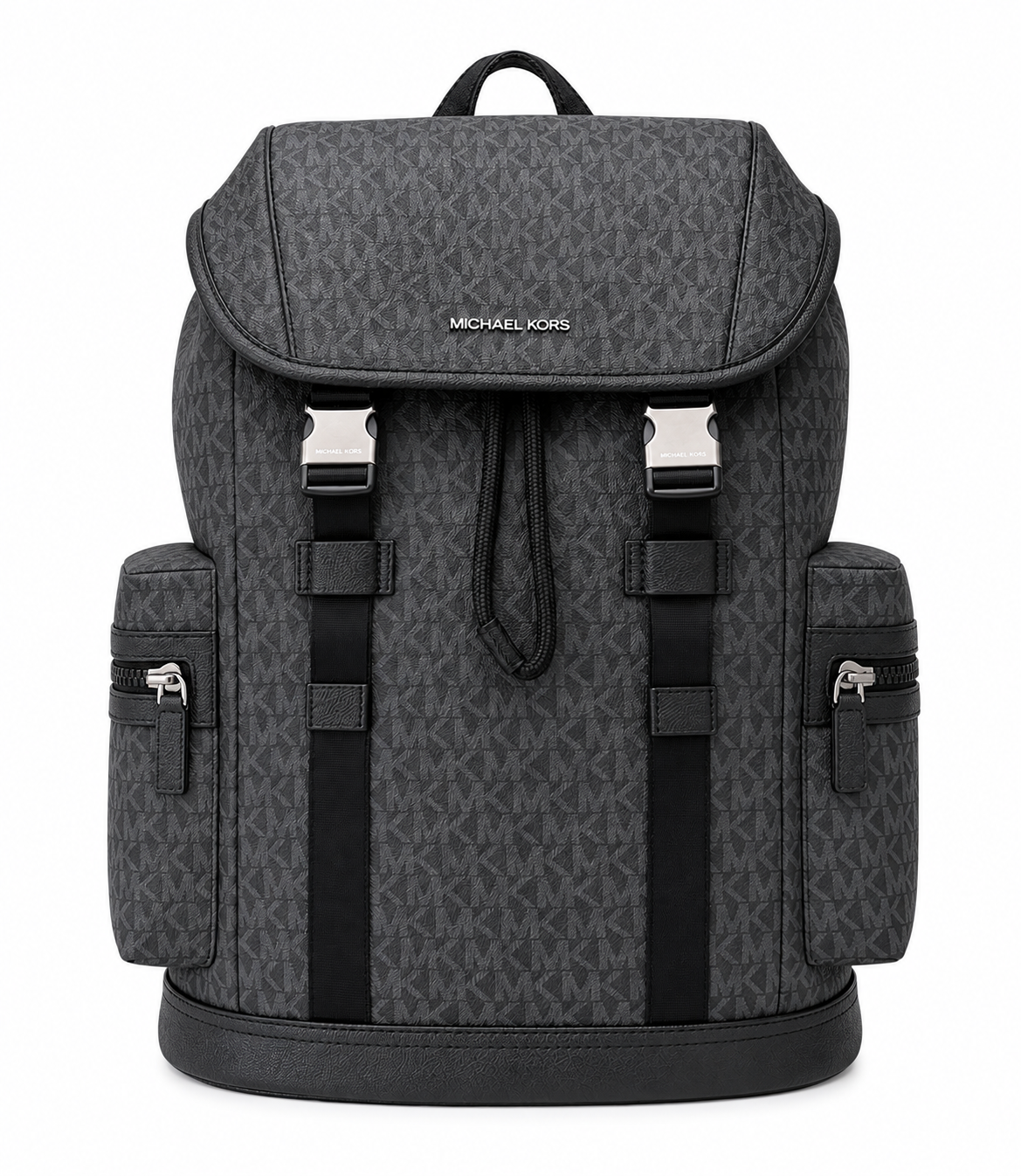 Mochila Michael Kors Monogram Negra