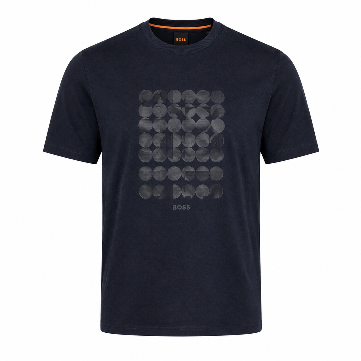 BOSS T-Shirt Graphic Logo – Navy