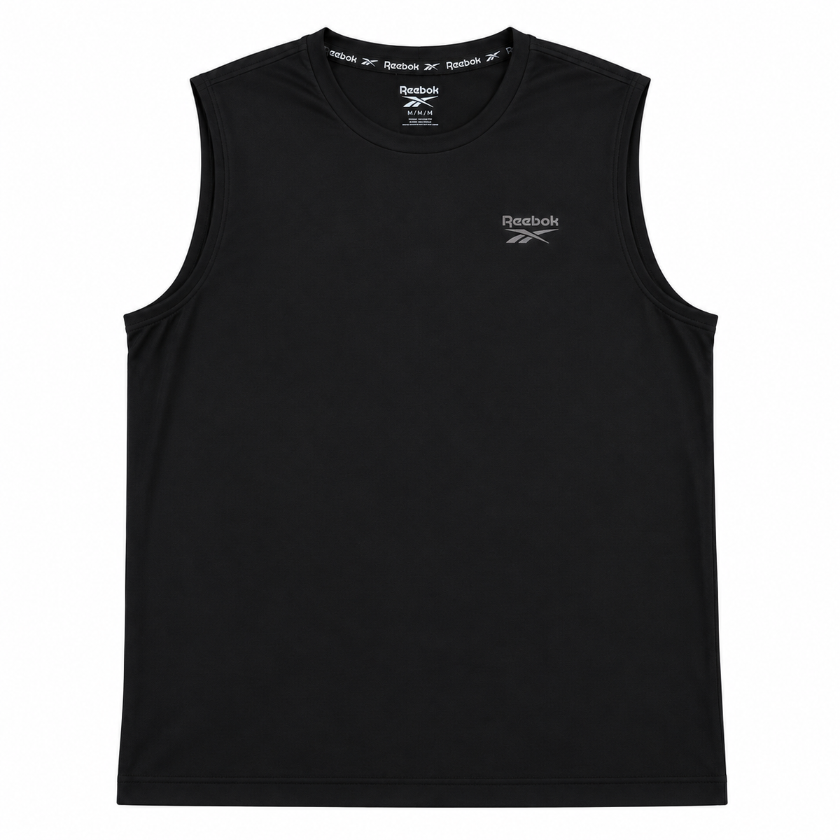 Reebok — Camiseta sin mangas negra